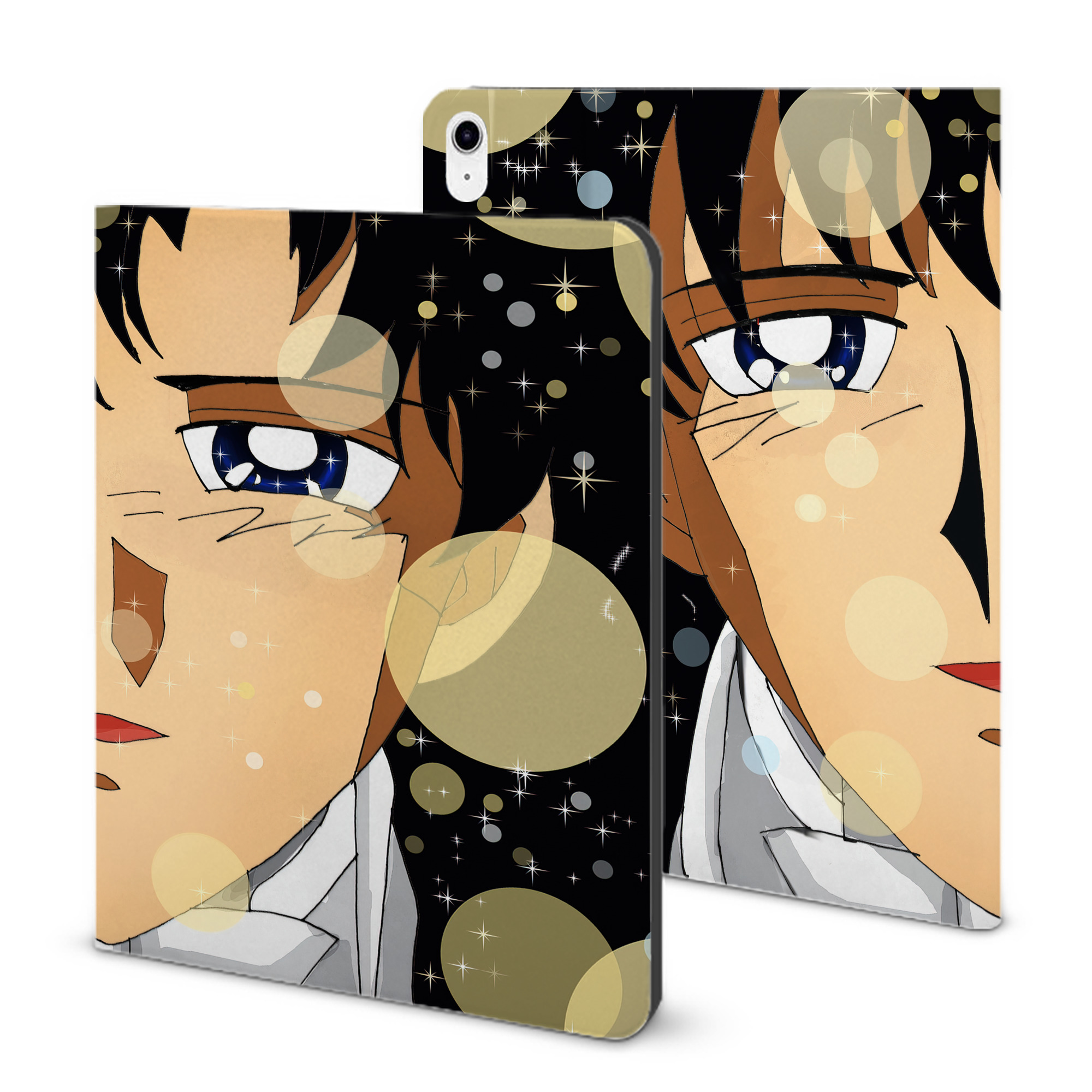 （画像用） 美少女戦士セーラームーン Sailor Moon IPad ケース ブック型 PUレザー TPU 耐衝撃 軽量 薄型 ペン収納なし 全面保護 IPad 各モデル対応